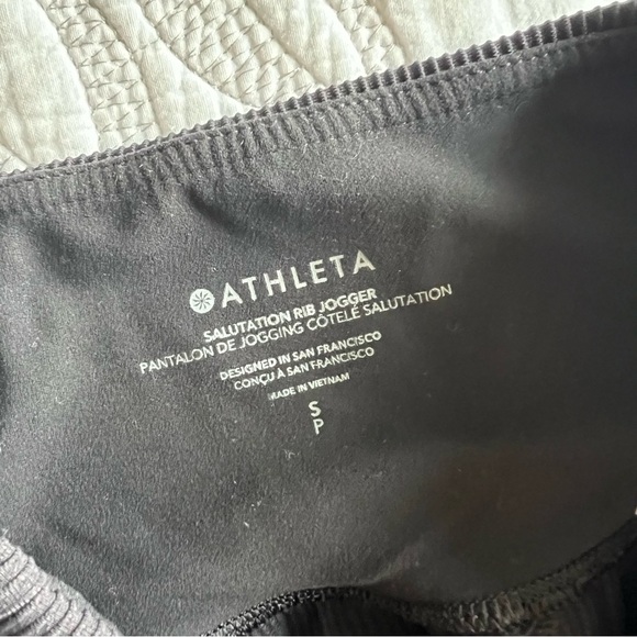 Athleta - Salutation Rib Jogger Pant - Black - Picture 8 of 15